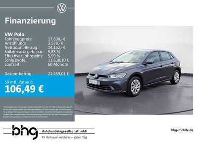Gebraucht VW Polo Life 80 PS (58 kW) 2025 Grau Limousine