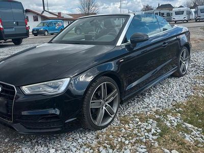 Gebraucht Audi A3 Cabriolet S-Line 140 PS (102 kW) 2014 Schwarz Cabrio