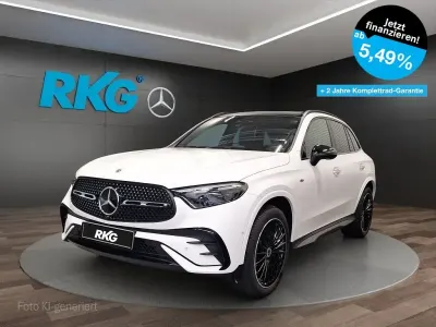 Gebraucht Mercedes GLC300de AMG 333 PS (244 kW) 2025 Weiß SUV