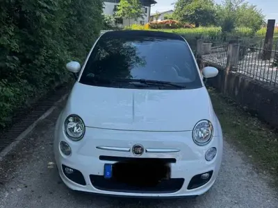 Gebraucht Fiat 500 Lounge 86 PS (63 kW) 2014 Weiß Kleinwagen