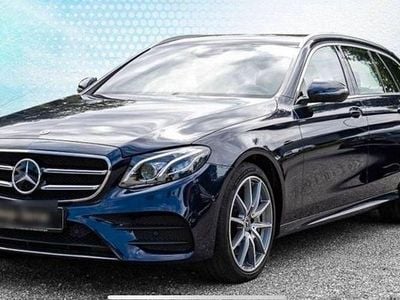 Blau Gebraucht 2020 Mercedes E400 AMG Kombi | 35.490 € (Guter Preis)