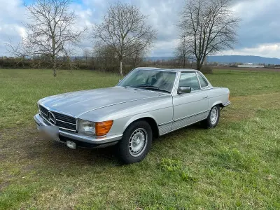 Gebraucht Mercedes SL280 185 PS (136 kW) 1978 Silber Cabrio