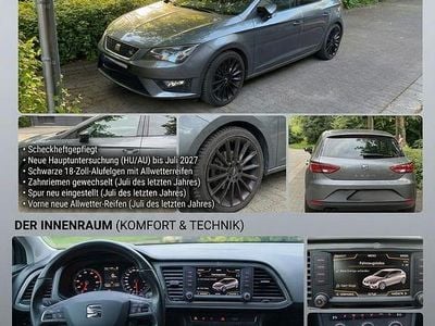 Begagnad Seat Leon FR 150 HK (110 kW) 2016 Grå Sedan