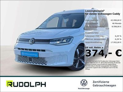 Gebraucht VW Caddy Style 122 PS (89 kW) 2024 Weiss Van / Kleinbus