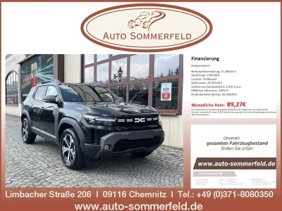 Neu Dacia Duster Journey 131 PS (96 kW) 2025 Schwarz Limousine