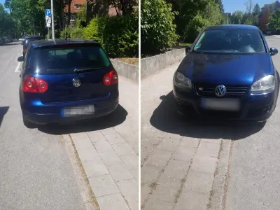 Gebraucht VW Golf V GT 2008 Blau Kleinwagen