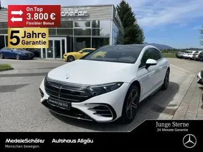Brugt Mercedes EQS500 AMG 330 kW (449 HK) 2025 Hvid Sedan