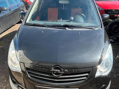 Gebraucht Opel Agila 86 PS (63 kW) 2008 Schwarz Kleinwagen