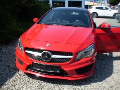 Gebraucht Mercedes CLA220 AMG line 177 PS (130 kW) 2014 Jupiterrot  unilack Limousine