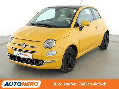 Gebraucht Fiat 500 Lounge 69 PS (50 kW) 2015 Gelb Kleinwagen