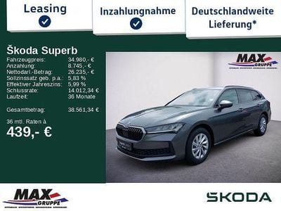 Brugt Skoda Superb Essence 150 HK (110 kW) 2025 Grå Stationcar