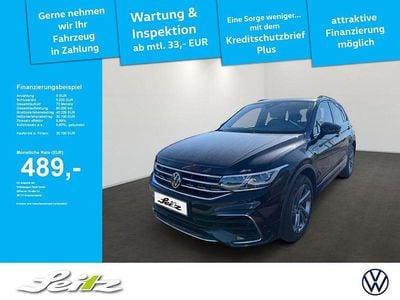 Gebraucht VW Tiguan R-line 200 PS (147 kW) 2022 Schwarz SUV