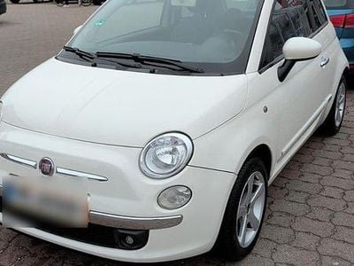 Gebraucht Fiat 500 Lounge 69 PS (50 kW) 2008 Weiß Kleinwagen