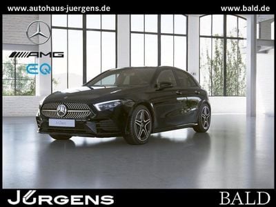 Schwarz unilack nachtschwarz Gebraucht 2022 Mercedes A250 AMG Limousine | 27.440 € (Guter Preis)