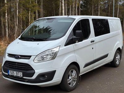 Gebraucht Ford Transit Custom 131 PS (96 kW) 2017 Weiß Van / Kleinbus