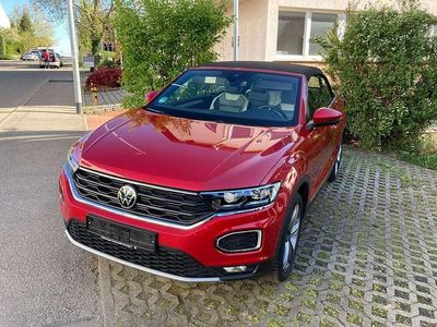 Usata VW T-Roc Cabriolet Style 150 CV (110 kW) 2021 Rosso Cabrio