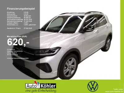 Second-hand VW T-Cross R-line 150 CP (110 kW) 2025 Argintiu SUV