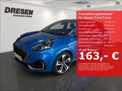 Gebraucht Ford Puma ST-Line 155 PS (114 kW) 2021 Blau SUV