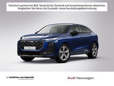 Blau Neu 2026 Audi Q3 Sportback Sport SUV | 55.504 € (Etwas zu teuer)
