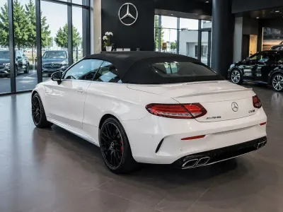 Gebraucht Mercedes C63S AMG AMG 510 PS (375 kW) 2019 Weiß Cabrio