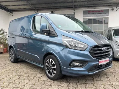 Gebraucht Ford Transit Custom Limited 184 PS (135 kW) 2021 Blau Van / Kleinbus