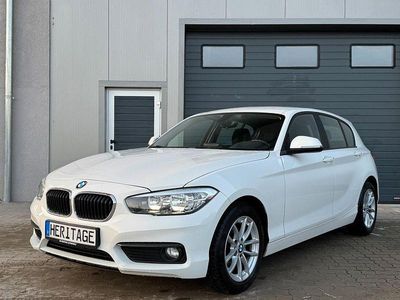 Gebraucht BMW 116 Advantage 116 PS (85 kW) 2016 Weiß Kleinwagen