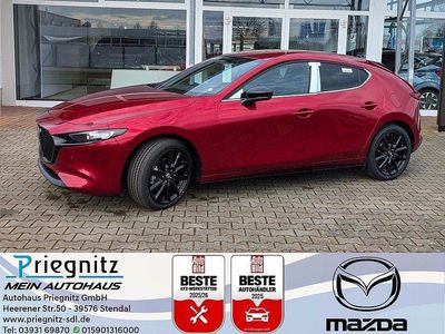 Neu Mazda 3 Homura-Line 140 PS (102 kW) 2026 Rot Limousine
