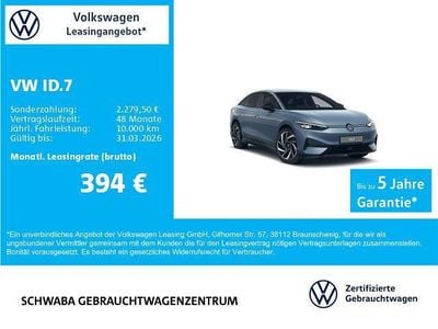 Gebraucht VW ID.7 Pro 210 kW (286 PS) 2025 Stonewashed blue metallic Kombi