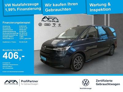 Second-hand VW T7 Life 150 CP (110 kW) 2024 Albastru Van