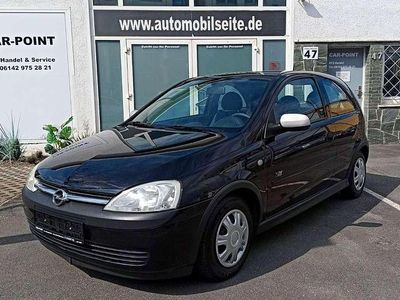 Gebraucht Opel Corsa Edition 80 PS (58 kW) 2005 Schwarz Kleinwagen