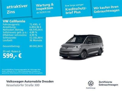 Neu VW California California 150 PS (110 kW) 2025 Van