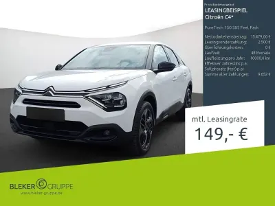 Gebraucht Citroën C4 Feel 131 PS (96 kW) 2023 Weiß SUV