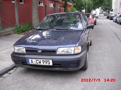 Gebraucht Nissan Sunny 75 PS (55 kW) 1992 Blau Kleinwagen