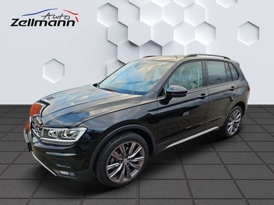 gebraucht VW Tiguan 4Motion 2.0TDI SCR 176kW DSG LED PanoDach AHZV PDC Sitzheizung