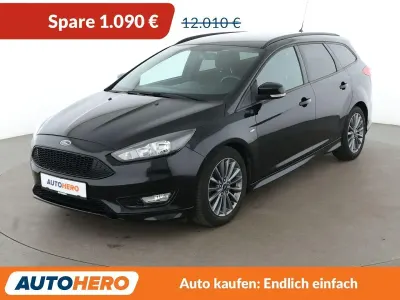Gebraucht Ford Focus ST-Line 140 PS (102 kW) 2018 Schwarz Kombi