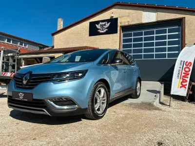 Gebraucht Renault Espace 160 PS (117 kW) 2016 Blau Van / Kleinbus