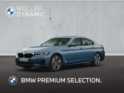 Gebraucht BMW 530 Efficient Dynamics 286 PS (210 kW) 2023 Arctic race blue Limousine