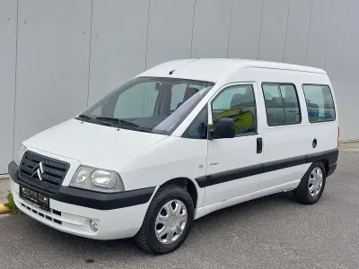 Käytetty Citroën Jumpy 130 HP (95 kW) 2006 Valkoinen Tila-auto