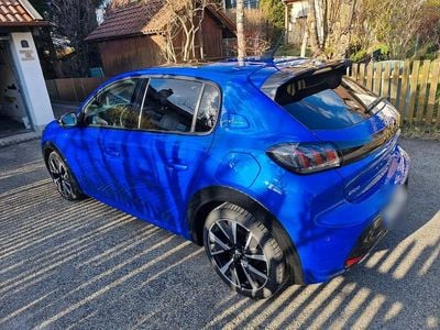 Usata Peugeot 208 GT 131 CV (96 kW) 2020 Blu Utilitaria