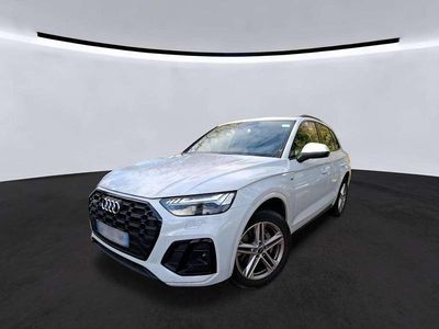 Gebraucht Audi Q5 S-Line 299 PS (219 kW) 2022 Gletscherweiß metallic SUV