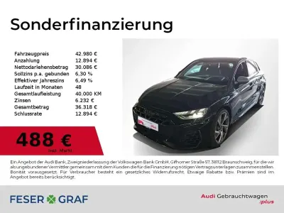 Gebraucht Audi S3 Sport 333 PS (244 kW) 2025 Schwarz Limousine