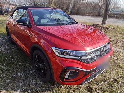 Gebraucht VW T-Roc Cabriolet R-line 150 PS (110 kW) 2024 Rot Cabrio