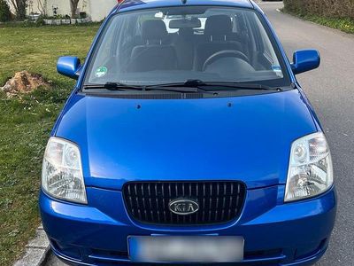 Brugt Kia Picanto 65 HK (47 kW) 2004 Blå Hatchback