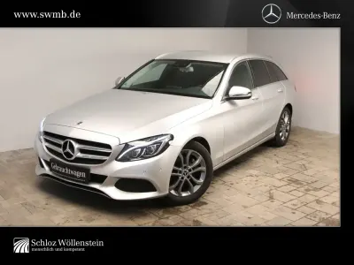 Brugt Mercedes C200 Avantgarde 184 HK (135 kW) 2018 Sølv Stationcar