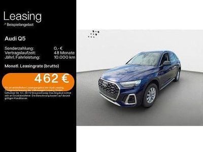 Gebraucht Audi Q5 S-Line 299 PS (219 kW) 2021 Navarrablau metallic SUV