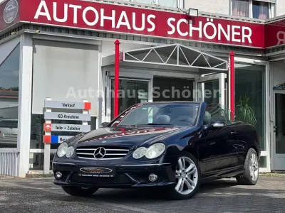 Gebraucht Mercedes CLK200 AMG 163 PS (119 kW) 2006 Blau Cabrio