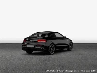 Gebraucht Mercedes C43 AMG AMG 390 PS (286 kW) 2022 Obsidianschwarz metallic Coupé