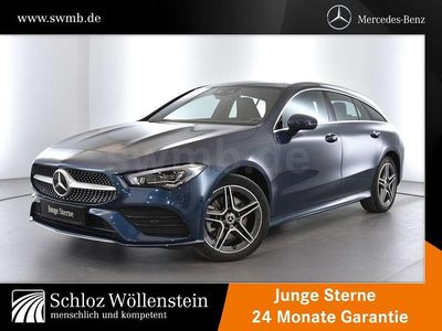 Gebraucht Mercedes CLA250e Shooting Brake AMG 218 PS (160 kW) 2023 Denimblau metallic Kombi