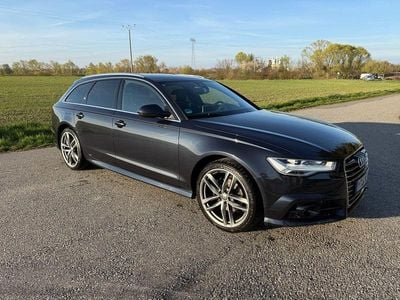 Usata Audi A6 S-Line 190 CV (139 kW) 2017 Blu Station wagon