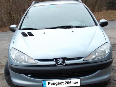 Gebraucht Peugeot 206 75 PS (55 kW) 2003 Blau Kombi